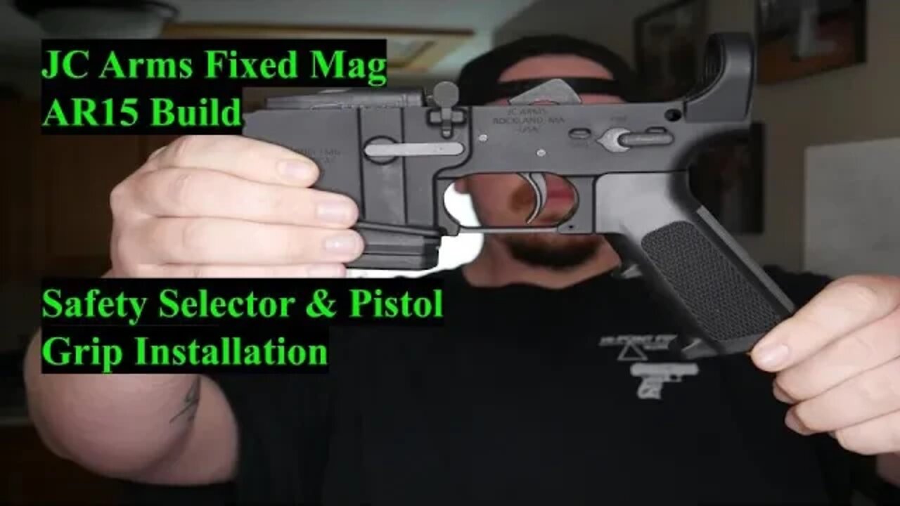 Safety Selector & Pistol Grip JC Arms Fixed Mag AR15 !!!!!!!!!!!!