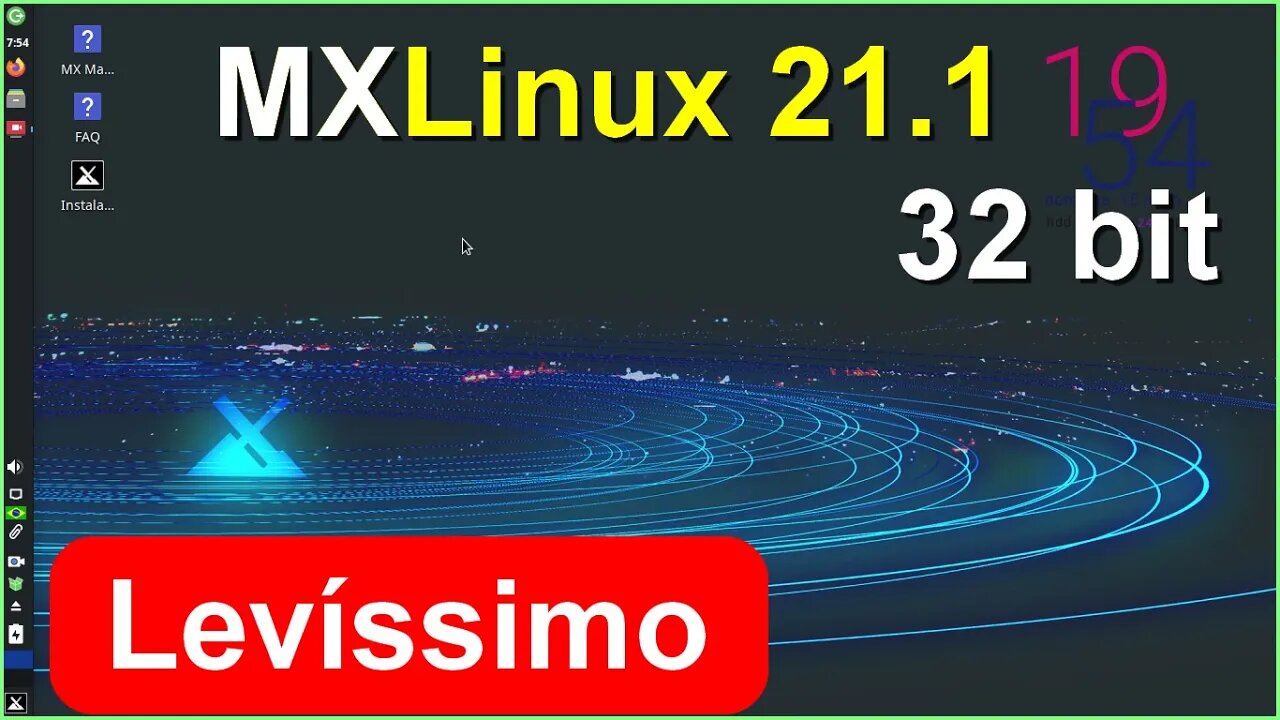 MX Linux 21.1 Xfce 32 bit Distro leve e completa. 1º lugar no Distrowatch Preferido pela facilidade