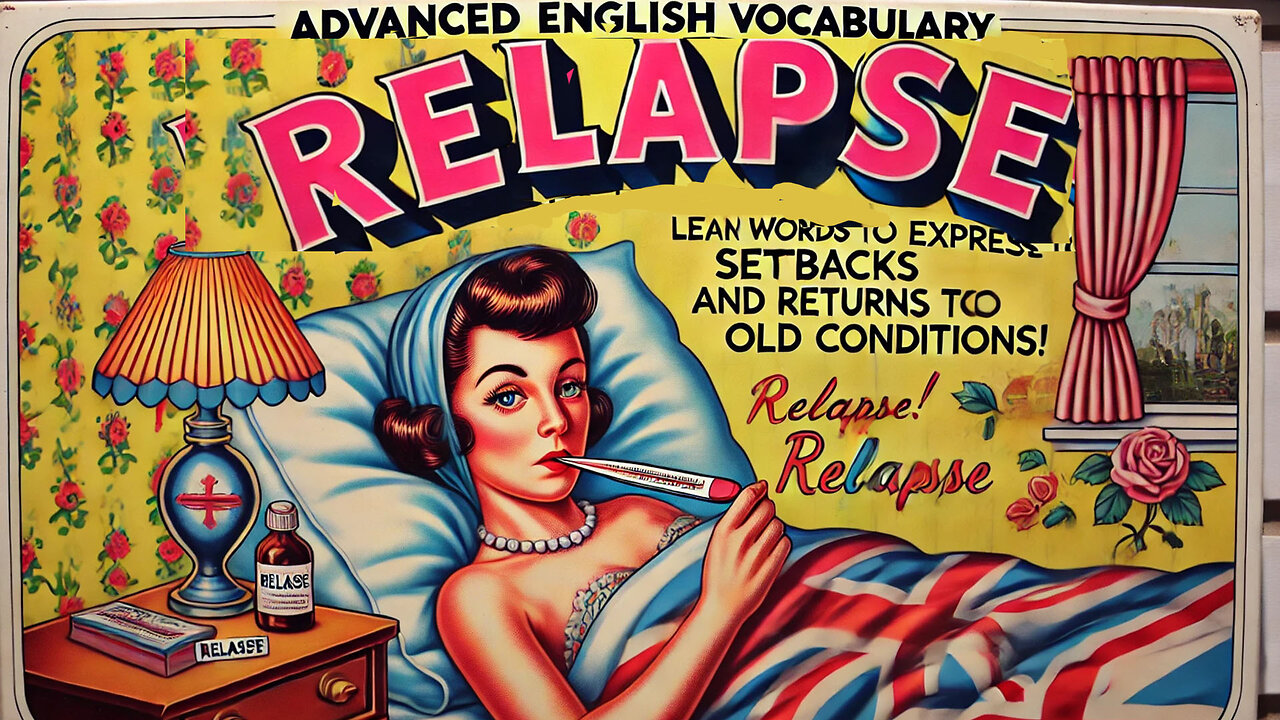 Vocabulary and Pronunciation "RELAPSE" Advanced English