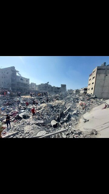 Heavy and continuous Israeli bombardment in,