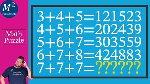 A Large Logic Number Puzzle that YOU can Solve? | Minute Math