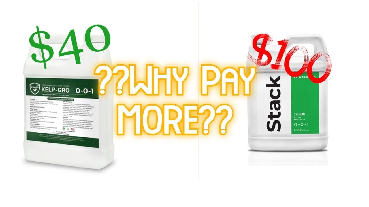 is Kelp Foliar worth it? Athena Stack is Overpriced. Let me save you Money!!