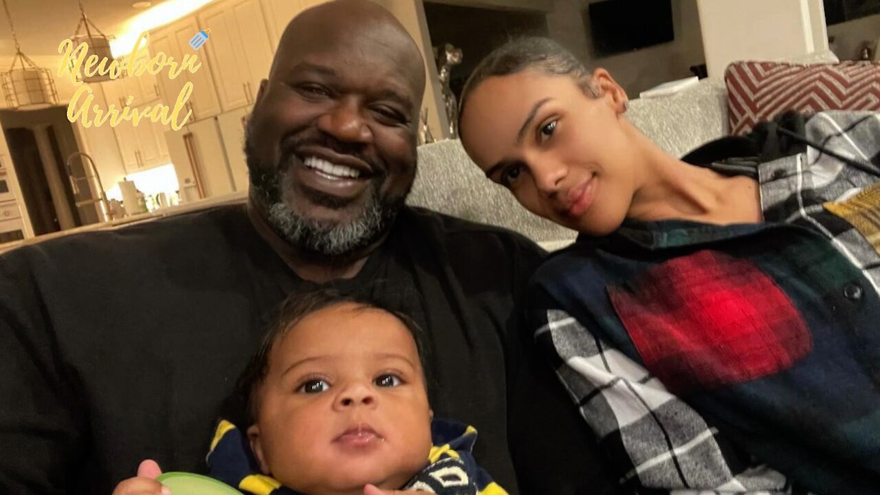 Shaq & "BM" Tiara Renee Introduce Their Son Justin O'Neal To Instagram! 👶🏽