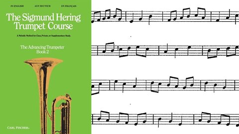 🎺🎺 [MÉTODO DE TROMPETE] Livro 2 do método de Sigmund Hering 08