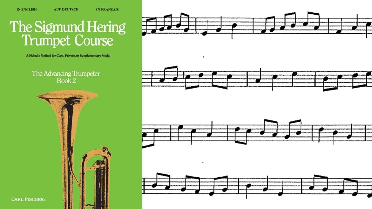 🎺🎺 [MÉTODO DE TROMPETE] Livro 2 do método de Sigmund Hering 08