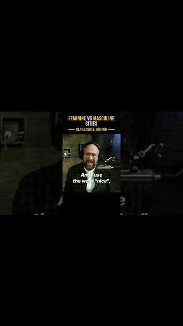 Feminine vs. masculine cities