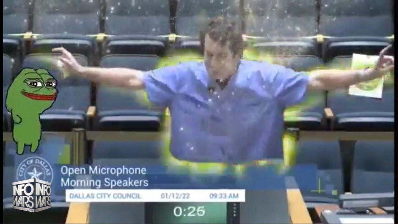 Exclusive: Man Dressed As Dancing Nurse In Viral City Council Video Speaks To Infowars