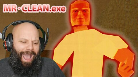 MrClean.exe but we're Stuck in the Backrooms?! A Mr. Clean .EXE Horror Game! All Endings!