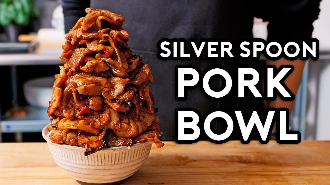 Pork Bowl from Silver Spoon | Anime with Alvin