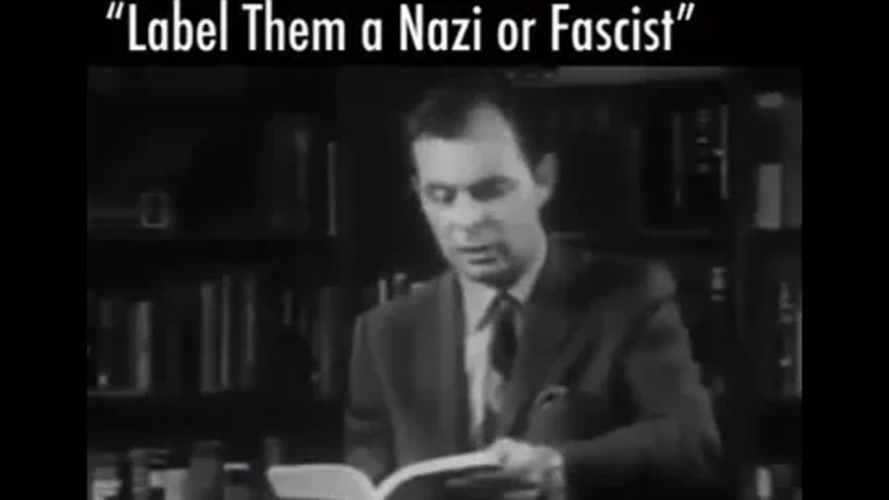 Label Them Fascist To Discredit Them