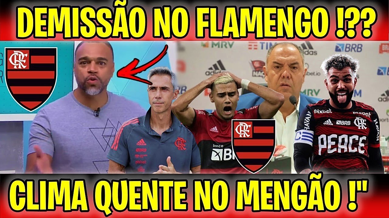 GLOBO ESPORTE HOJE 07/04/2022 - FLAMENGO PODE DEMITIR PAULO SOUSA