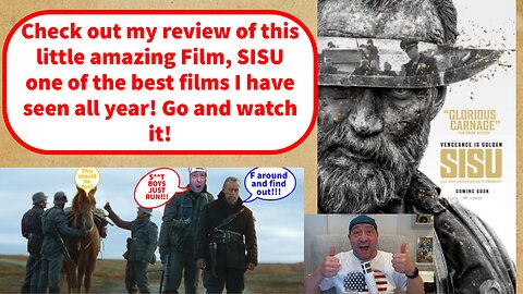 Check out my review of this little amazing Film, SISU!