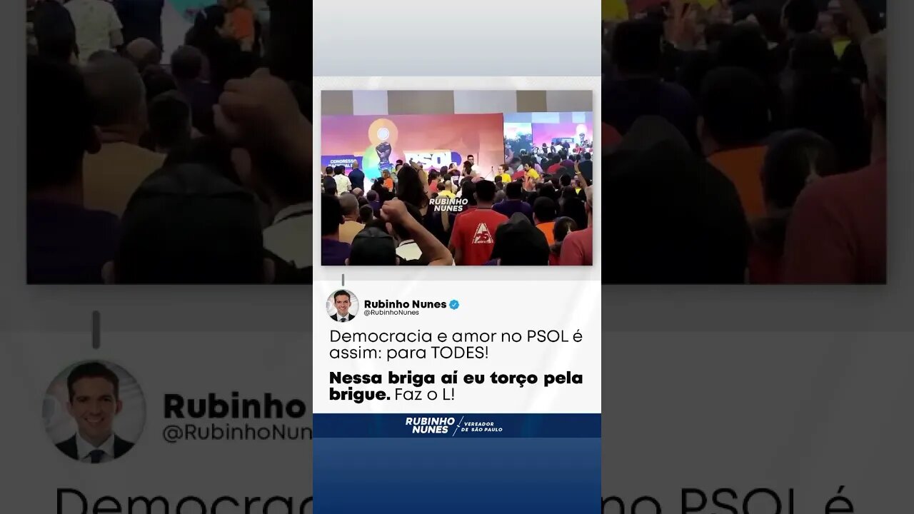 Pancadaria no congresso do PSOL 🤣🤣 #shorts