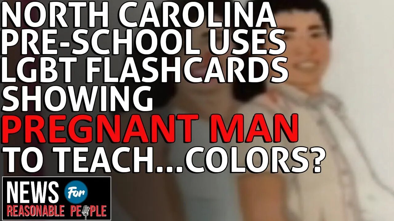 North Carolina Preschool Uses LGBT Flashcards Showing a Pregnant Man to Teach Kids Colors