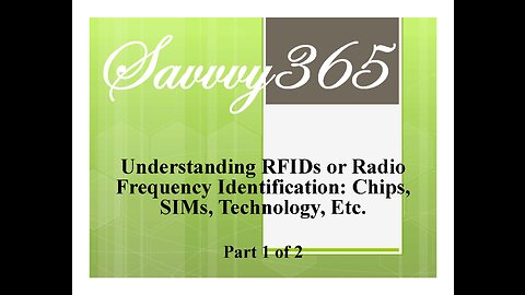 Radio Frequency Effects 2 of 2