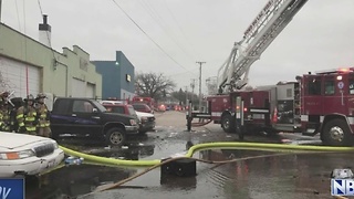 HAZMAT Crews Called In for Auto Garage Fire in Fond du Lac