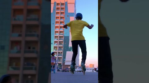 Toe Toe Spinning - Freestyle Slalom #skateweaver #shorts #viral #skater