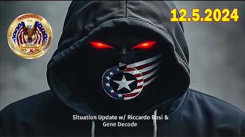 Patriot Underground, Riccardo Bosi & Gene Decode BIG Intel Dec 5: "Revolutionary Agenda"