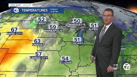 Warmer this weekend