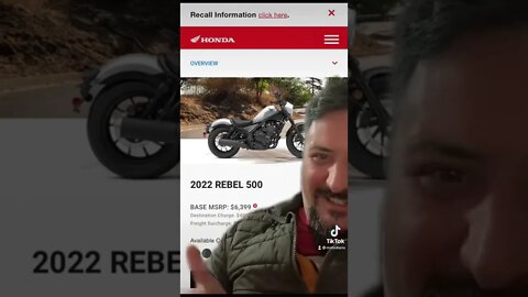 Honda Rebel 500: motos que nunca virão para o Brasil papai