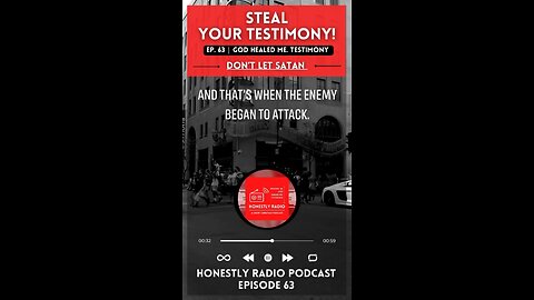 Do Not Let The Enemy Steal Your Testimony! Stand Firm on God’s Truth. | Honestly Radio Podcast