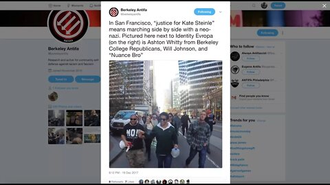 ANTIFA Is Targeting Me? Sanctuary City Protest Review