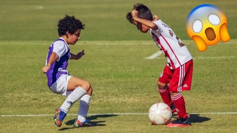 THESE KIDS ARE AWESOME! KIDS IN FOOTBALL GOALS l SKILLS AND MUCH MORE! #1