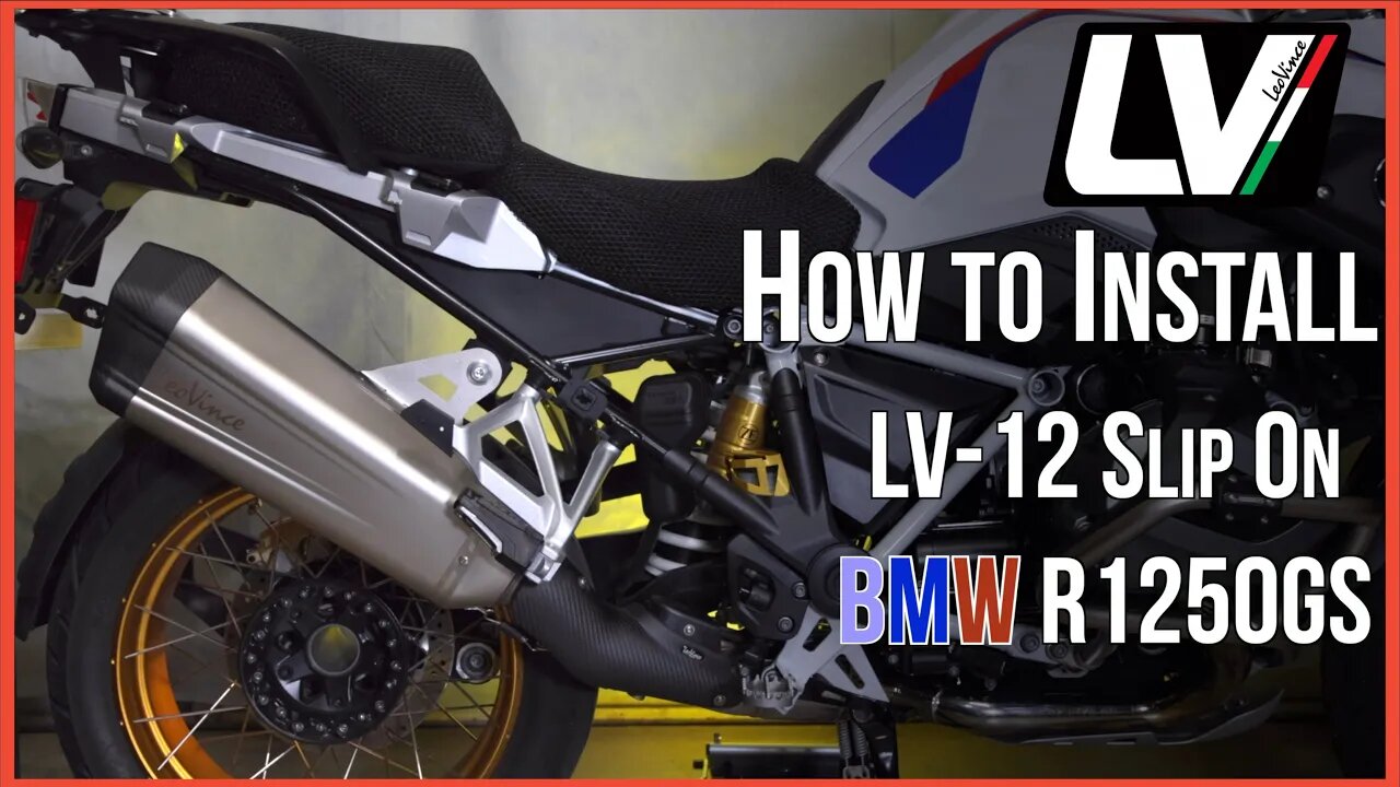 LeoVince LV-12 Installation - BMW R1250GS