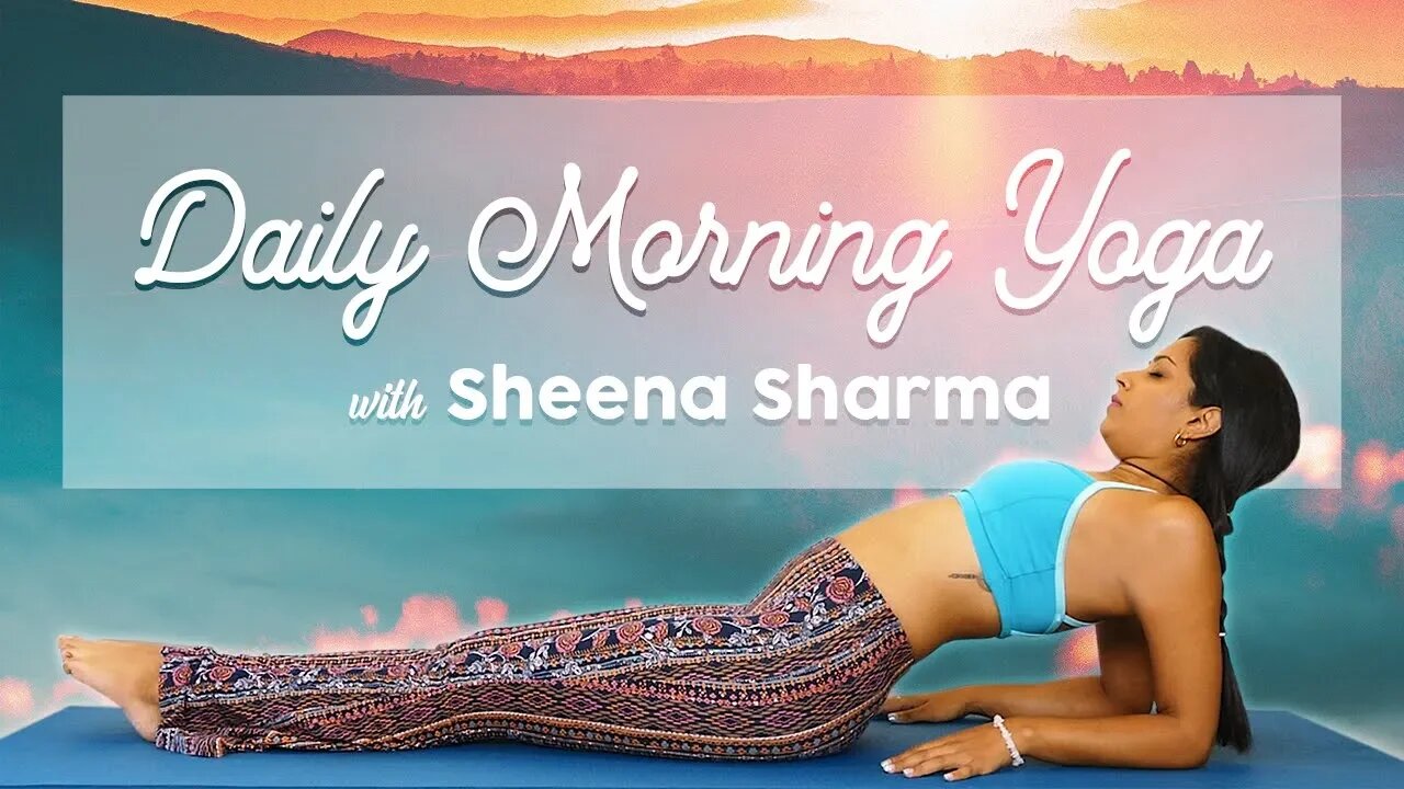 Easy Morning Yoga, Daily Routine for Energy & Heart Opening, 20 Minute Beginners Yoga At Home