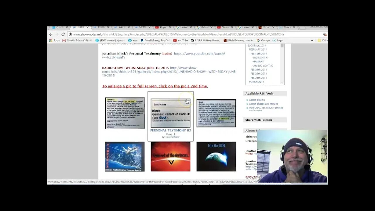 Out of the Darkness and INTO the LIGHT - Jonathan Kleck