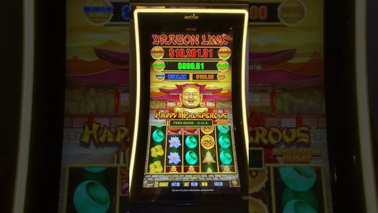 Happy Prosperous win! #casino #slots #slotmachine #jackpot #slotwin #casinogame #bonusfeature