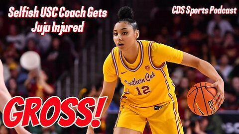 Juju Watkins INJURED As SELFISH USC Coach Keep Her In BLOWOUT Game