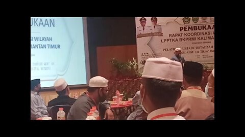 Pembukaan Rapat Koordinasi Wilayah LPTKA KALTIM 2021