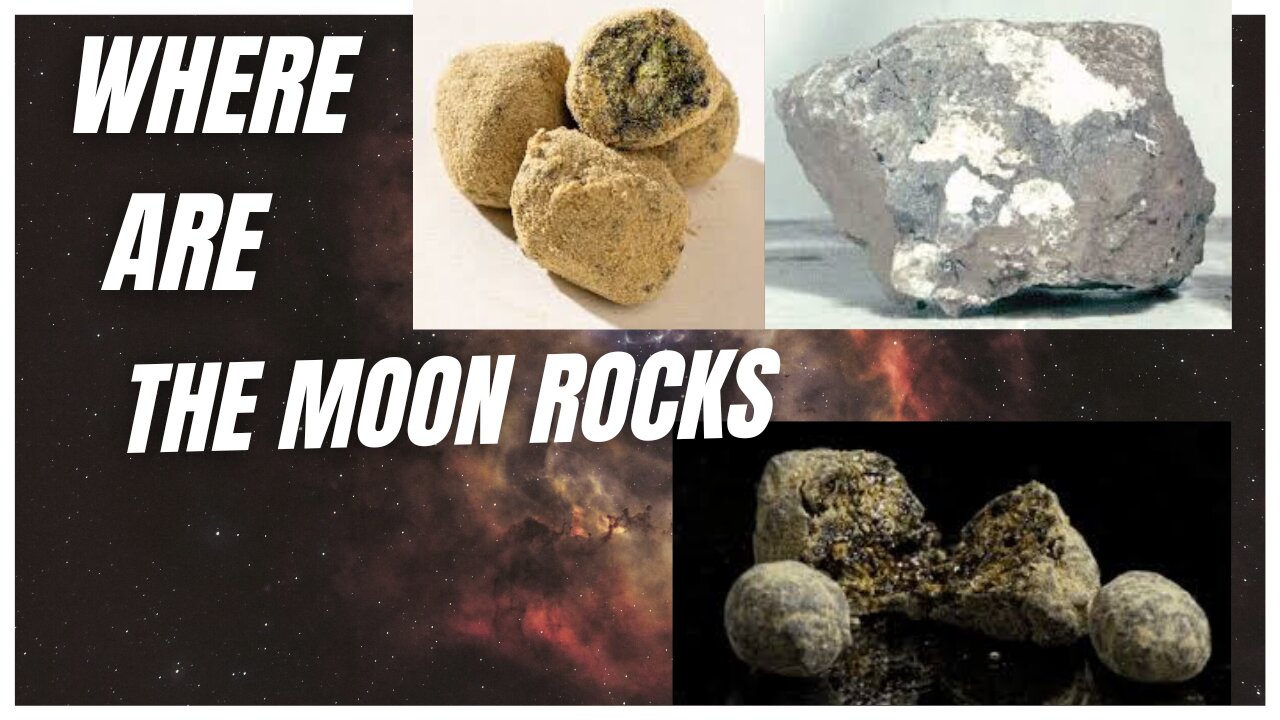 where are the moon rocks