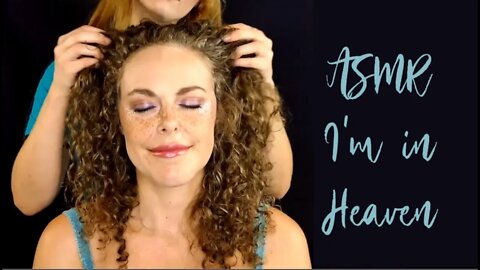 ASMR Such a Relaxing Scalp Massage!! Soothing Sounds to Help You Sleep, Hair Play, Natural Curls