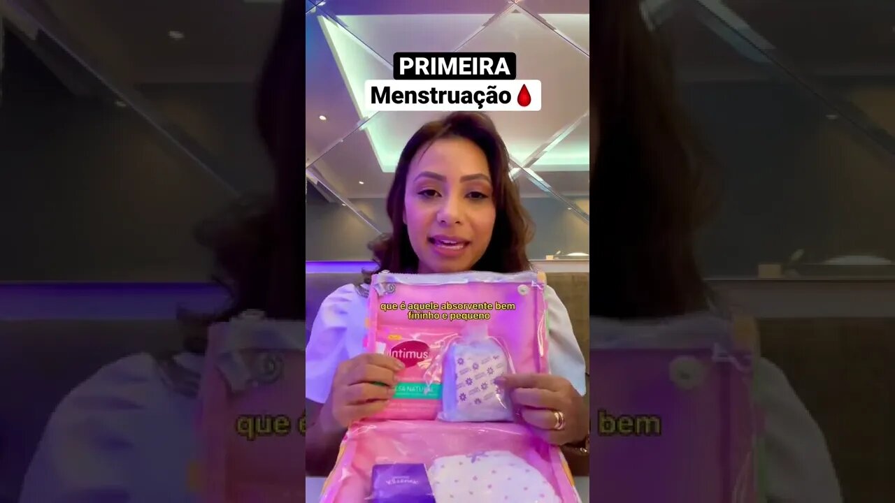 Primeira menstruação 🩸