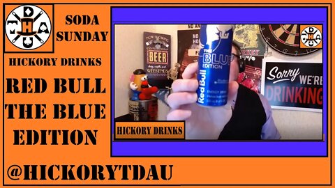 Hickory Drinks Red Bull Blue Edition I Soda Sunday