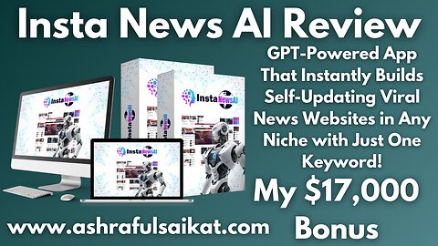 Insta News AI Review - Creates Viral News Websites (By Yogesh Agarwal)