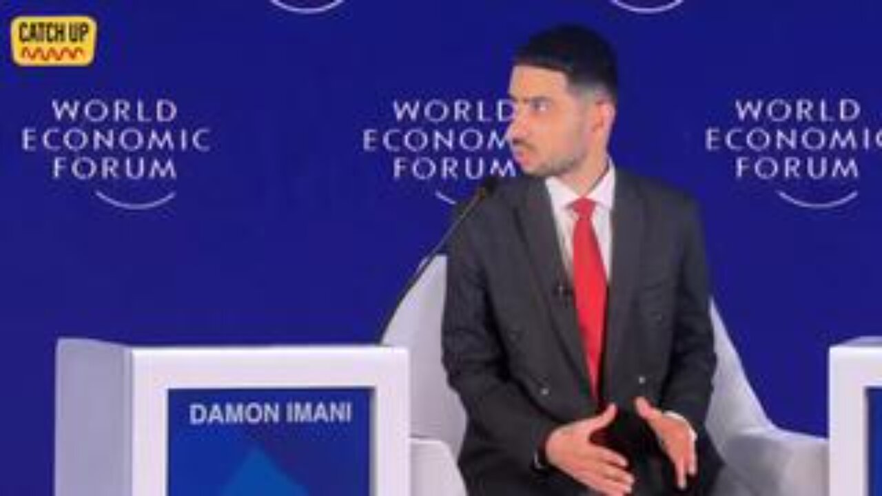 Klaus Schwab Gets An Unexpected Response From Guest At The WEF | Damon Imani