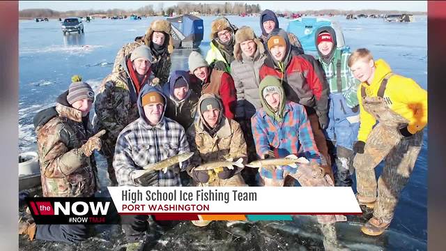 Port Washington High School Ice Fishing team gives kids new options