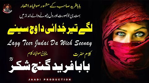 Lagy Teer Judai Da Wich Seenay | Punjabi Sufiana Kalam Baba Fareed | Jawad Ali Official