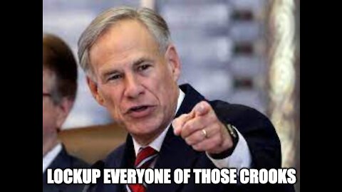 Texas Gov. Abbott Says Runaway Democrats Will Be Arrested