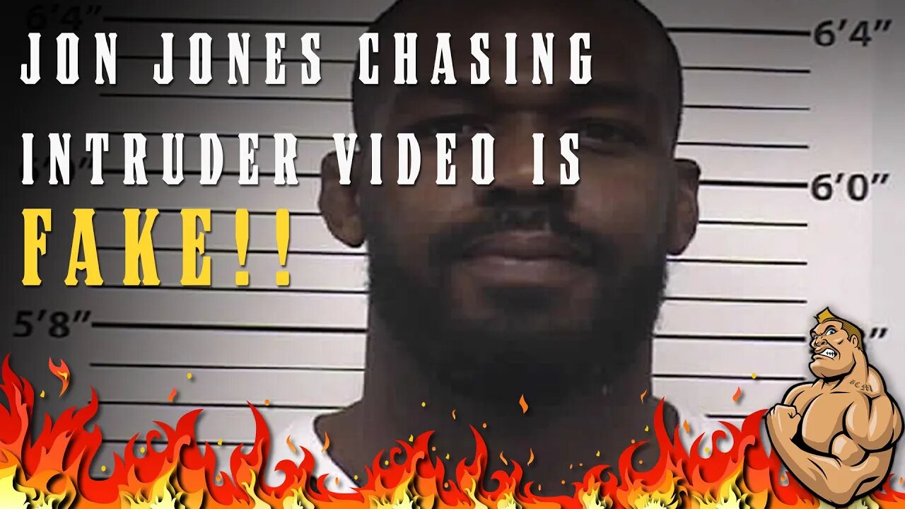 FAKE!! Jon Jones Intruder Video is NOT Real...