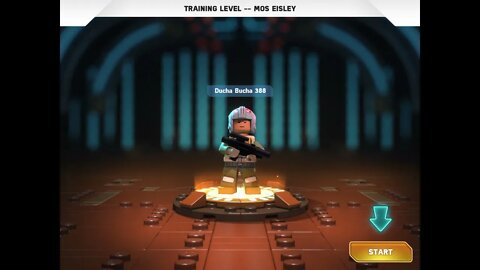 arcade game of Star Wars Lego