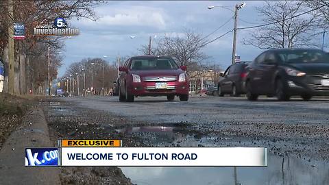 Temporary fix coming soon for problem potholes in Old Brooklyn as roads gets worse