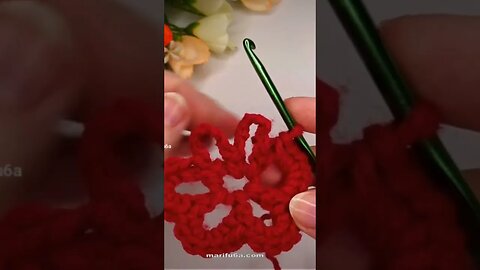 simple crochet pattern #crochet #marifu6a #shorts