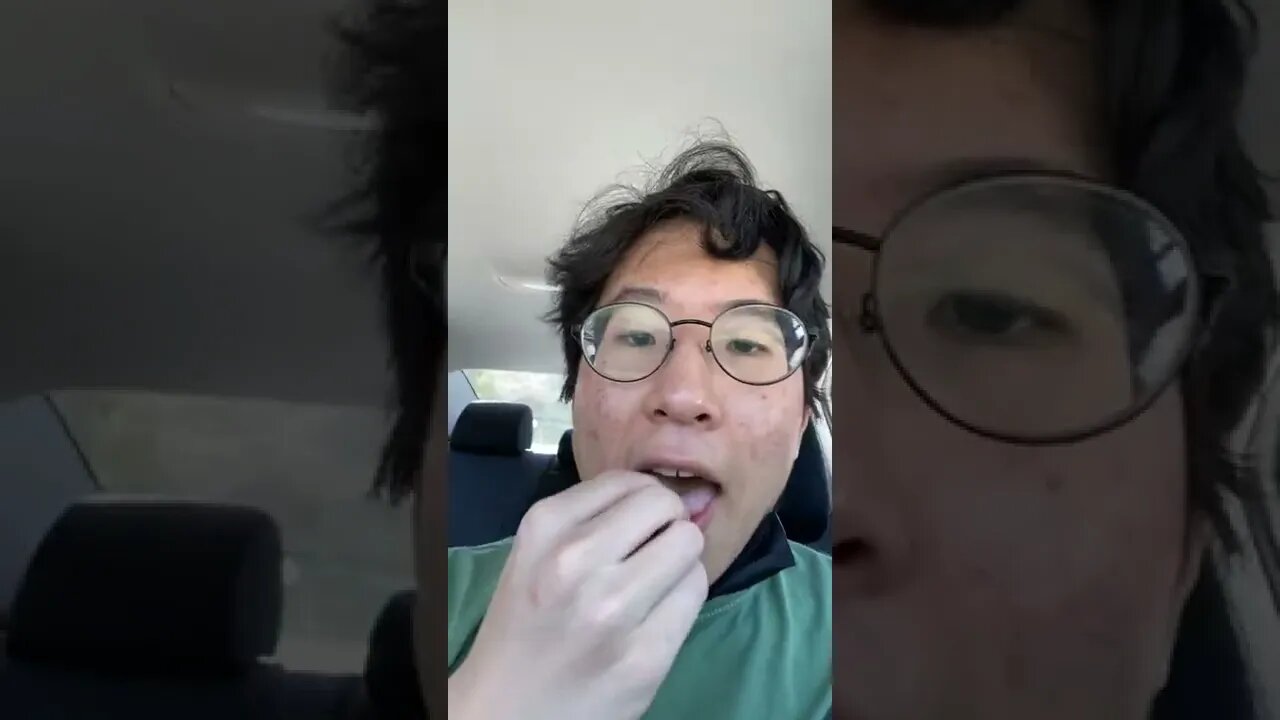 I’m more upset he dry swallowed Video By asianshackeru #Shorts