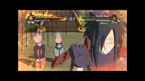 Naruto Ultimate Ninja Storm Revolution - Madara x Naruto x Konohamaru CUJ Character