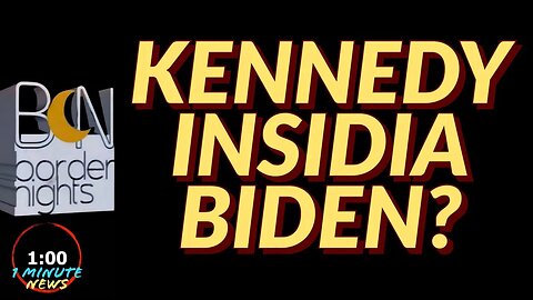 KENNEDY INSIDIA BIDEN? - PEDRO MORAGO - 1 Minute News