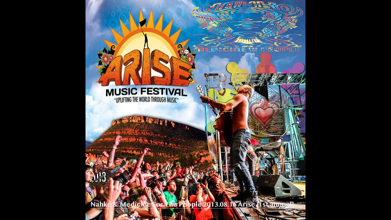 Nahko & Medicine For The People 2013.08.16 Live @ Arise Music Festival Loveland, CO [1st annual]